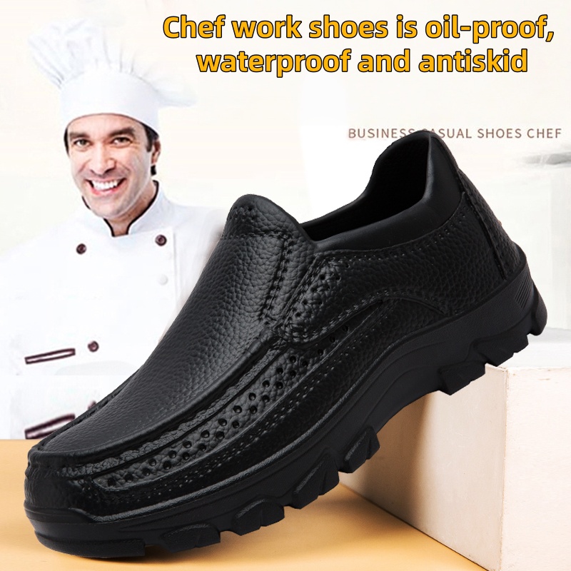 Kitchen Gadgets For Men - Sapatos de chef masculinos à prova