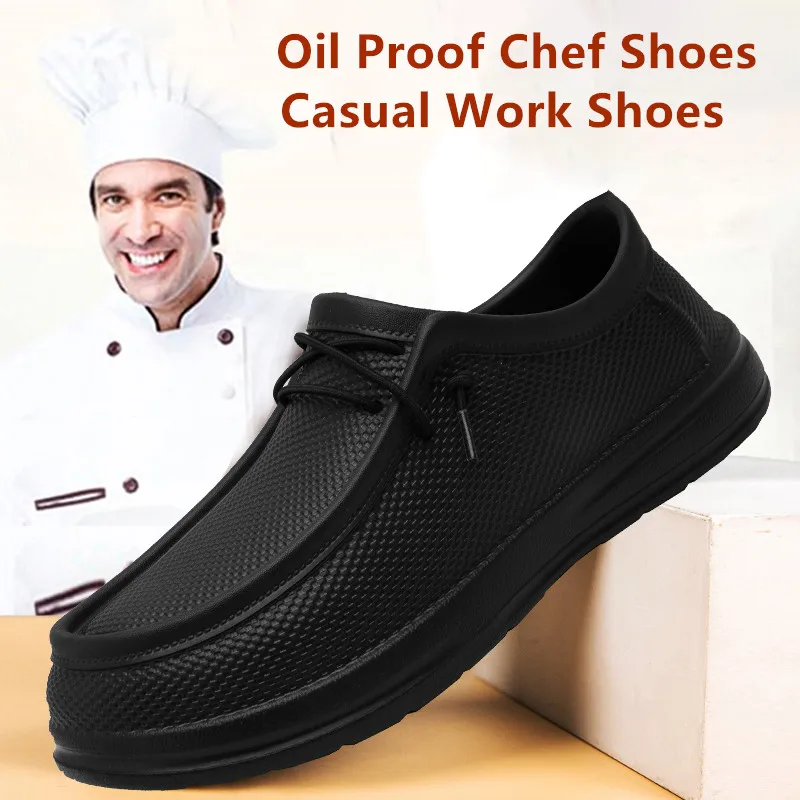 Kitchen Gadgets For Men - Sapatos de trabalho de cozinha masculinos