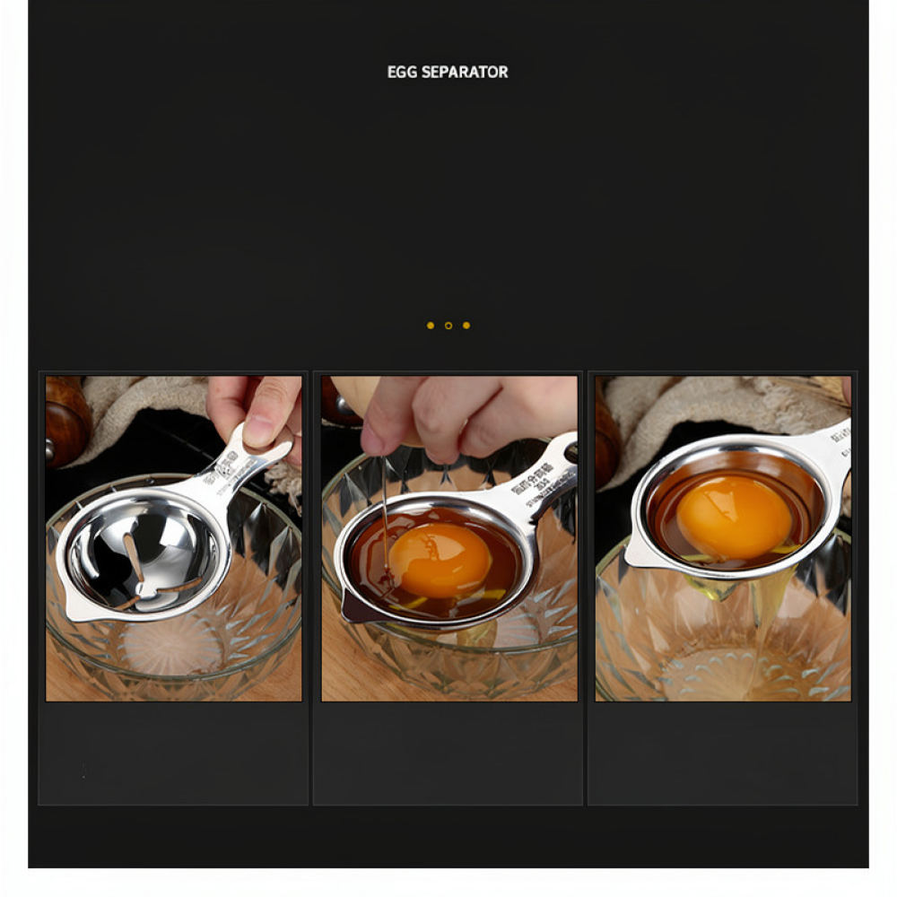Kitchen Helper Gadgets - Separador de gema de ovo em