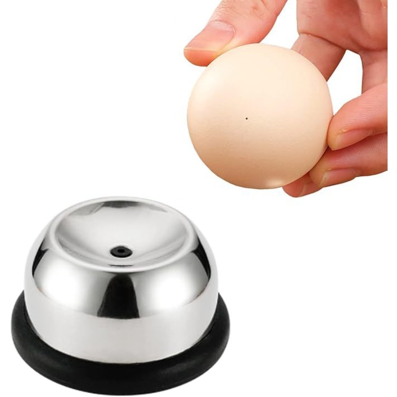 Egg Separator Tool - Furador de Ovos em Aço Inoxidável