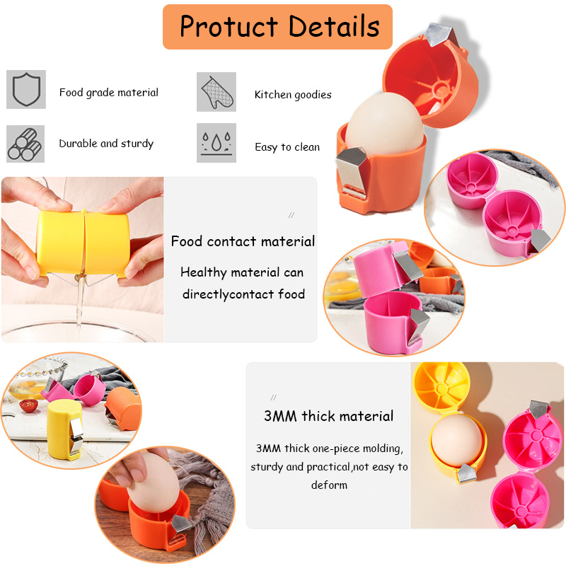 Abridor de casca de ovo, ferra - Egg Separator Tool avaliação e preço