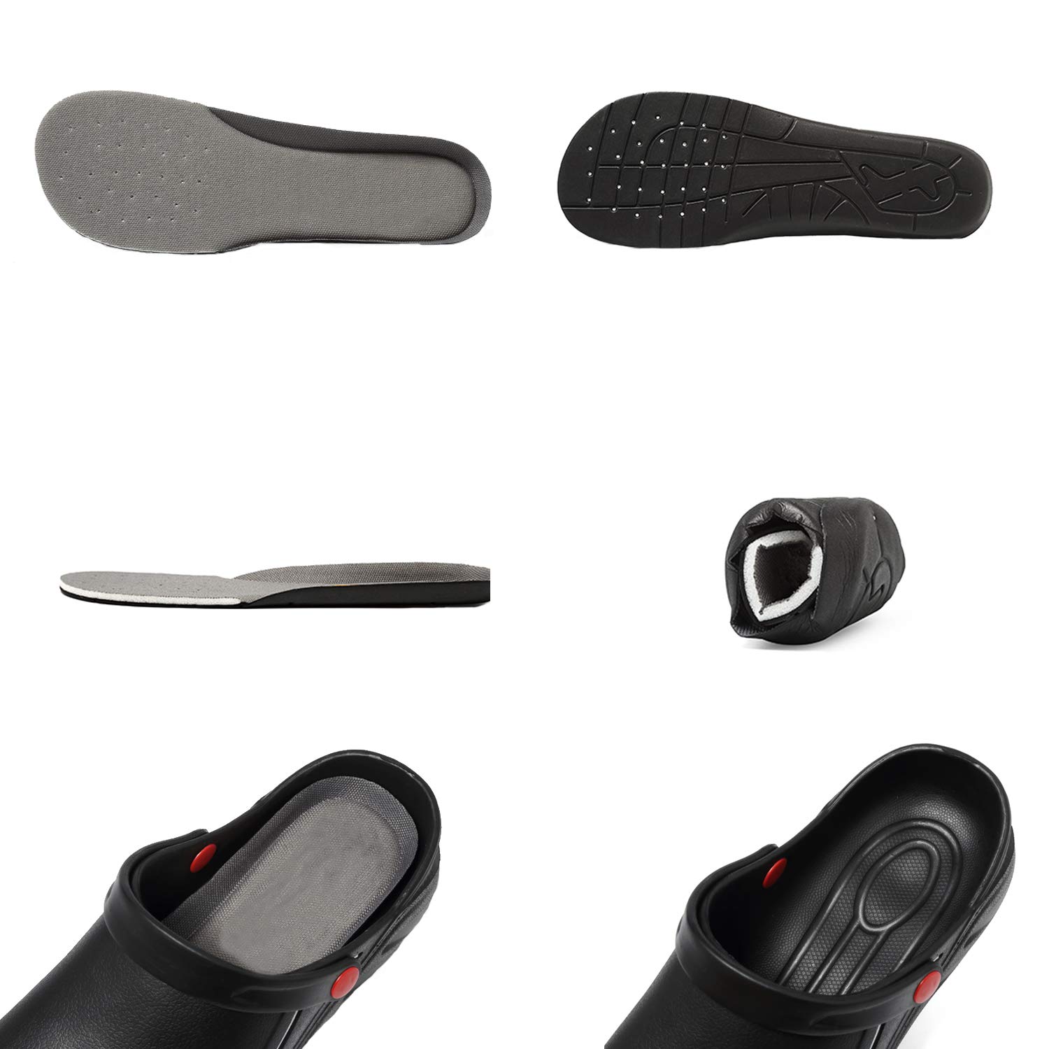 Fuqiao eva sapatos de chef de  - Kitchen Gadgets For Men avaliação e preço