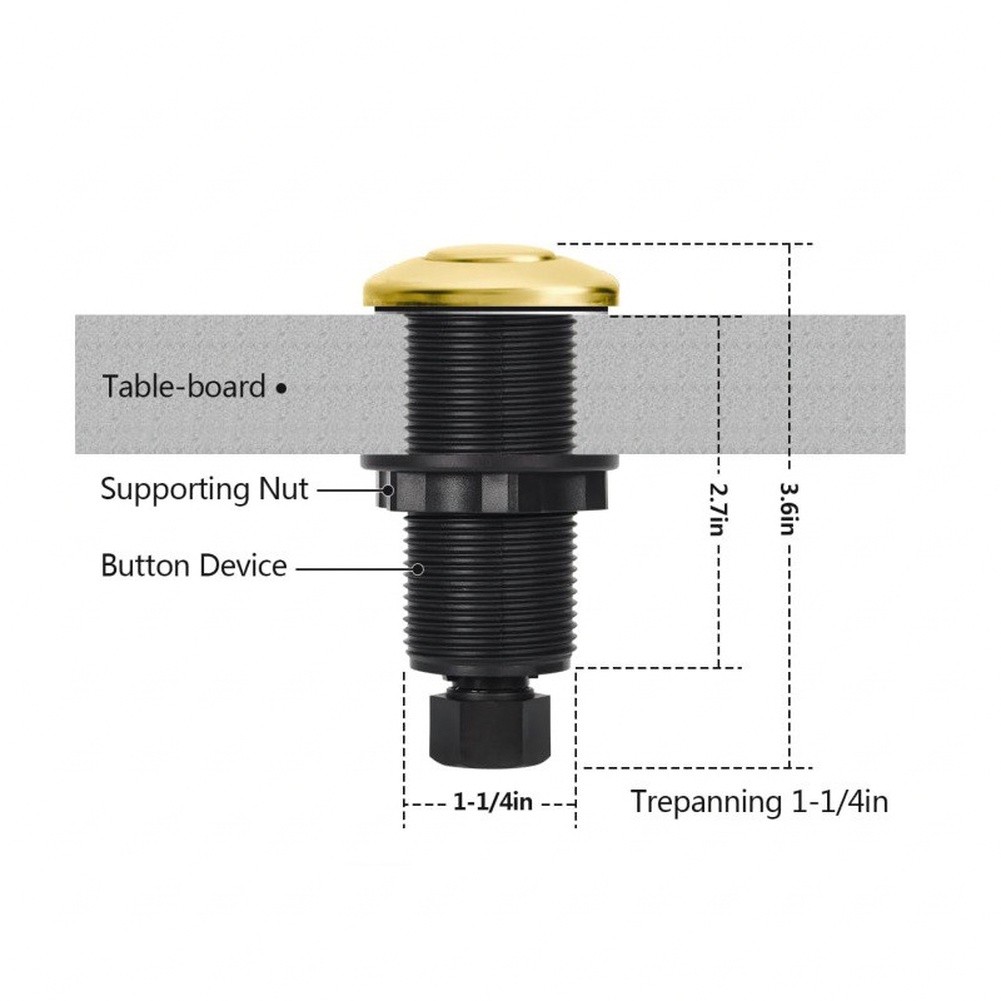 Interruptor de ar em aço inoxi - Kitchen Gadgets Gold avaliação e preço