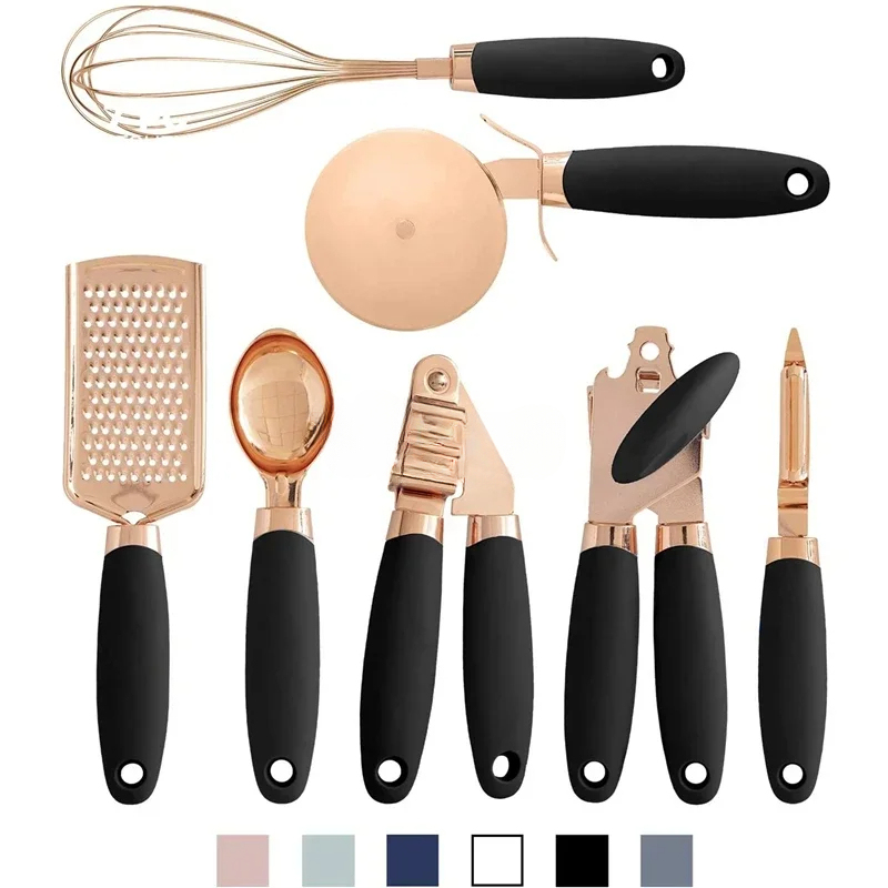 Conjunto de 7 Peças de Utensíl - Kitchen Gadgets Gold avaliação e preço