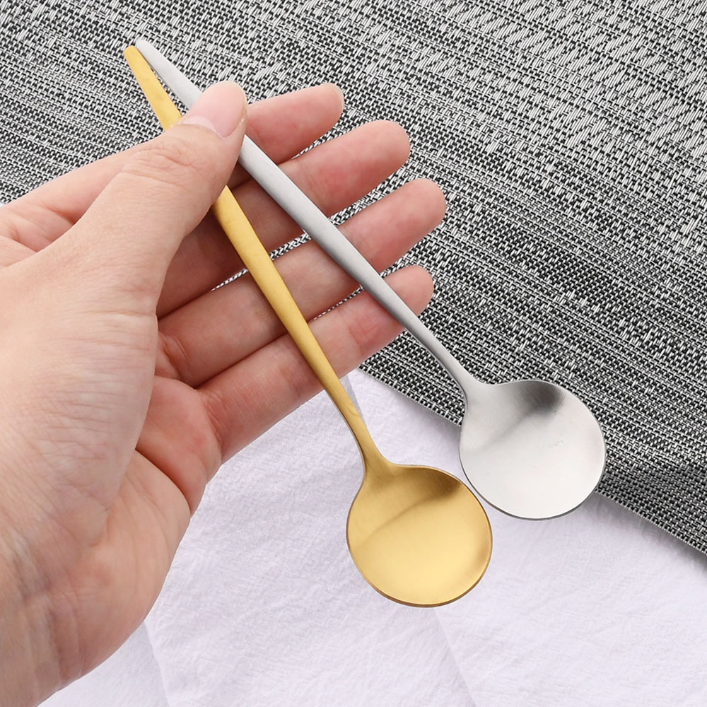 6 pçs pequeno matte colher chá - Kitchen Gadgets Gold avaliação e preço