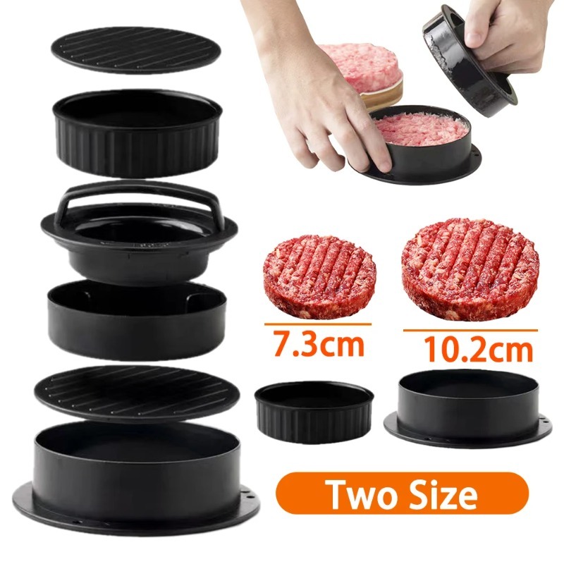 Prensa redonda para hambúrguer - Kitchen Helper Gadgets avaliação e preço