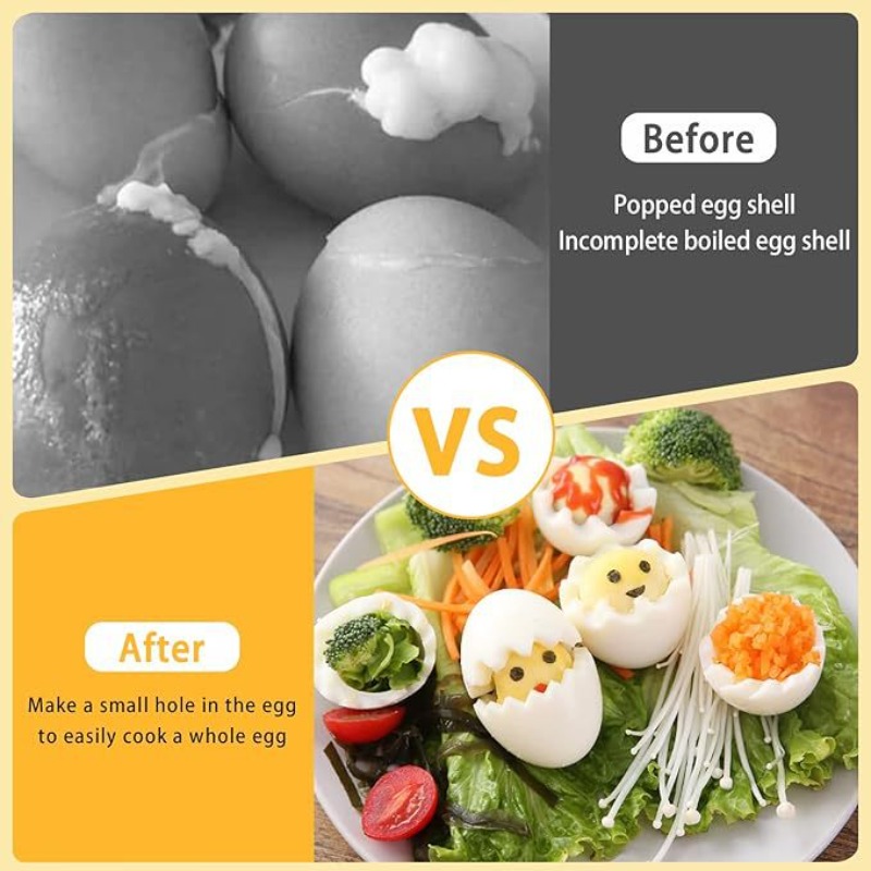 Furador de Ovos em Aço Inoxidá - Egg Separator Tool avaliação e preço
